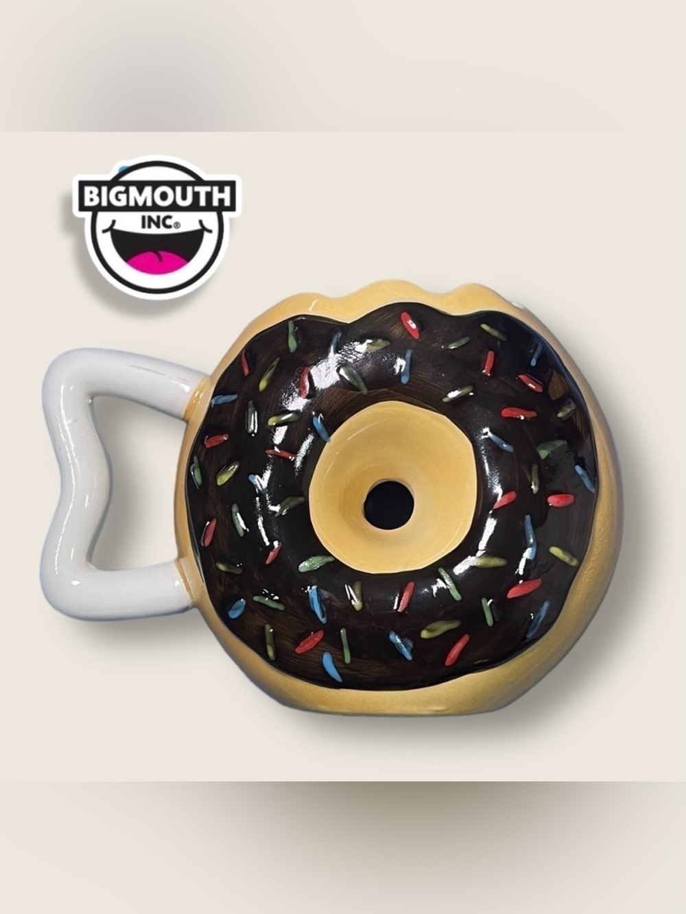Bigmouth Inc. The Donut Mug Coffee Tea